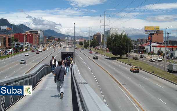 Cierre vial total de la calzada occidental exclusiva de TransMilenio y el carril oriental de la calzada central occidental de la autopista norte con calle 100