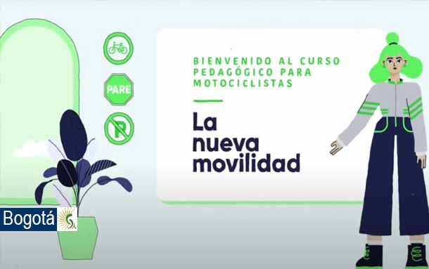 Distrito abre inscripciones para el curso pedagógico virtual para motociclistas en Bogotá