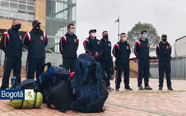 Bomberos Bogotá apoyarán labores de rescate en San Andrés y Providencia