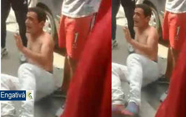 Ladrón es golpeado y desnudado por atracar en la localidad de Engativá