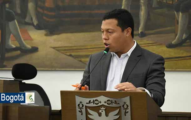 El concejal Jorge Colmenares denunció el aumento de los actos delictivos en la ciudad y las pocas medidas contundentes de la Administración Distrital