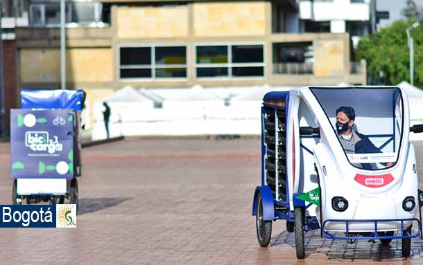 Arrancó Bicicarga, proyecto para hacer eficiente y sostenible la distribución de carga en Bogotá