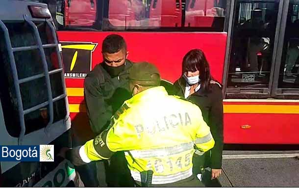 Capturada pareja señalada de cometer hurtos en el sistema de TransMilenio