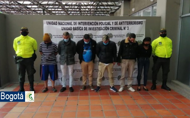 La Policía capturo a personas integrantes de las bandas Capitalia y Candelazo dedicadas a la comercialización de estupefacientes