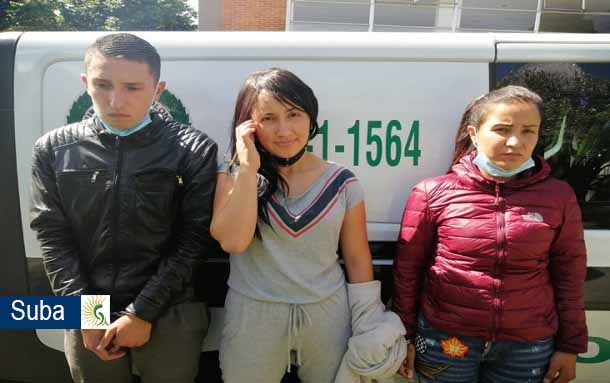 Cayeron ‘Los reyes del cosquilleo’ dedicados al robo de celulares en Suba