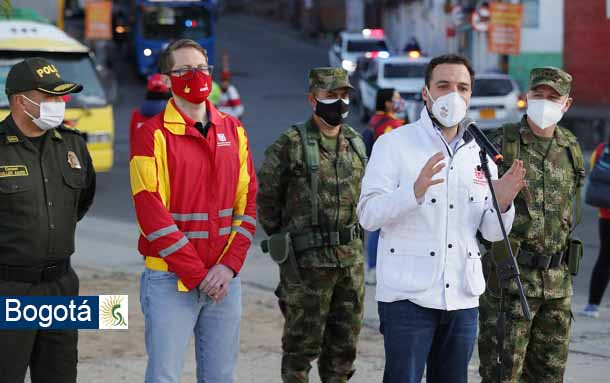 Inicia la cuarentena estricta en las localidades de Usaquén, Suba y Engativá