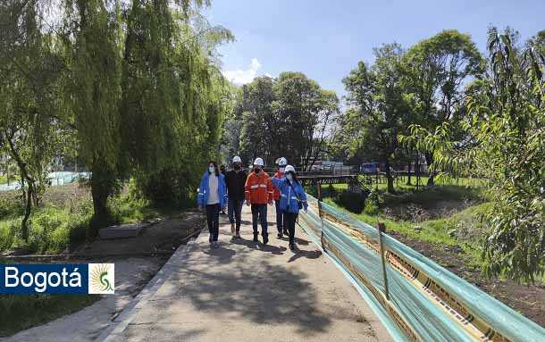 Avanza obra del Corredor Ambiental del Río Tunjuelo