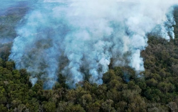 Secretaria de Ambiente: Los incendios forestales deterioran la calidad del aire