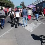 Arrancan protestas de comerciantes en Suba