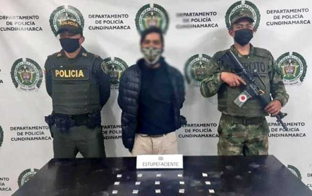 Capturado un sujeto en el municipio de Ubaté con marihuana