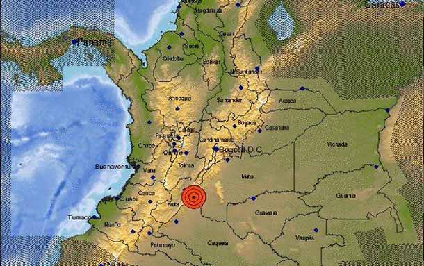 Se reporta fuerte temblor en Colombia, se sintió en Bogotá