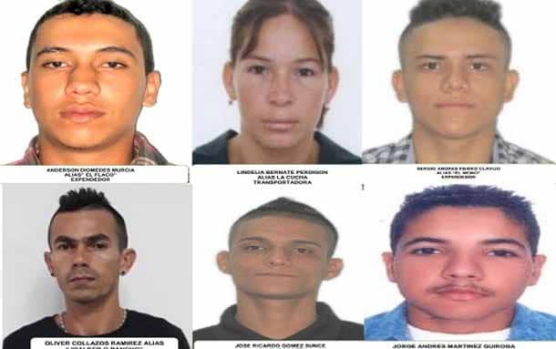 En Neiva, cae la banda de Los Magolos dedicada al tráfico de estupefacientes