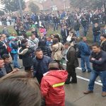 Ambientalistas bloquean TransMilenio en Suba