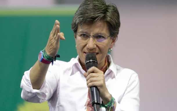 Claudia López: señala a Álvaro Uribe culpable de la escalada violenta de este viernes en Bogotá