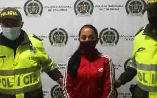 La Policía de Bogotá capturó una mujer acusada de homicidio