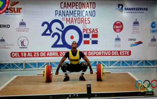 Santiago Rodallegas obtiene medalla de oro en Campeonato Panamericano de Pesas