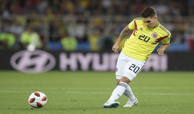 Juan Fernando Quintero no estará con Colombia en la Eliminatoria ante Perú y Argentina