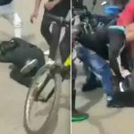 Vecinos del barrio Prado Veraniego en Suba le dieron ‘Paloterapia’ a sujeto luego de robarse una bicicleta y un celular