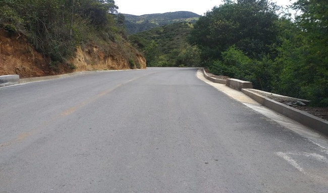 Pavimentación de la vía Belén – Tutazá registra un avance del 97% de ejecución