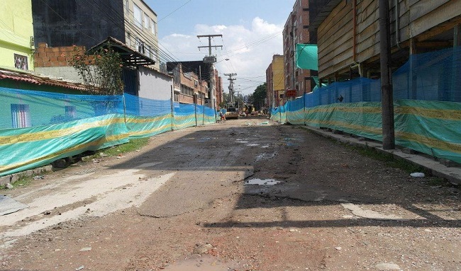 Alcaldía Local de Suba reactiva obras viales, en 6 barrio de Suba