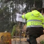 Sellan obras de construcción en zona de reserva forestal de Usaquén