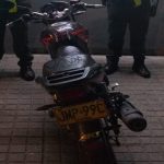 Policía recupera moto robada en la localidad de Suba