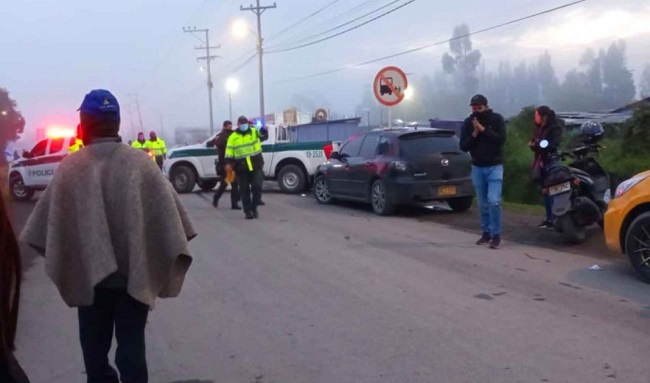 Seis personas muertas deja grave accidente en la vía Ubaté – Chiquinquirá