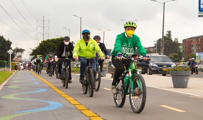 Más de 7.400 ciclistas se benefician con la ciclorruta de la calle 13