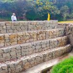 En El Mochuelo construyen muro de contención para evitar emergencias por lluvias