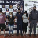 Cuatro personas fueron aseguradas por, presuntamente, estar implicados en un secuestro extorsivo