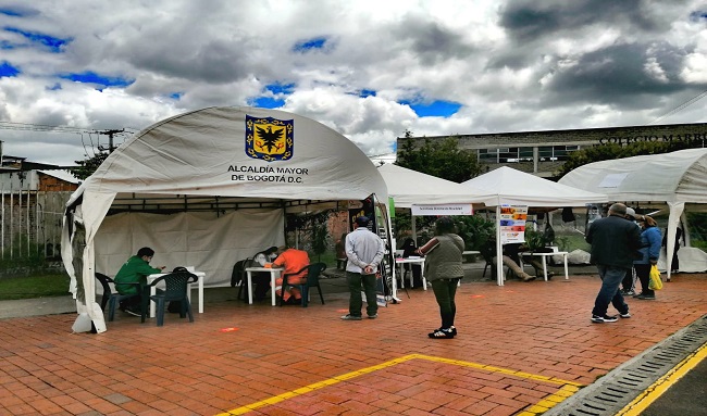 Distrito llega con la feria de servicios en la Plaza de Lisboa en Suba