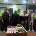 Duro golpe a la delincuencia en Suba, cuatro capturados por hurtar a usuarios del sistema de transporte público