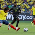 Colombia y Ecuador empataron 0-0 este jueves en el estadio Metropolitano de Barranquilla 