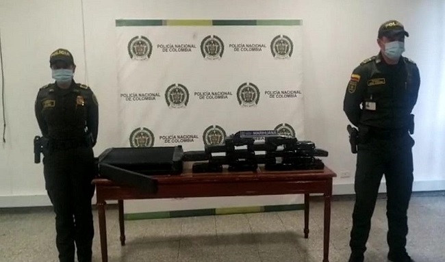 Policía se incautó de un cargamento de marihuana que iba a enviarse a San Andrés