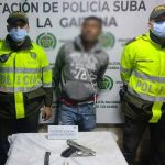 Sujeto capturado por el delito de fabricación, tráfico, porte de armas y municiones en el barrio Santa Rita Suba