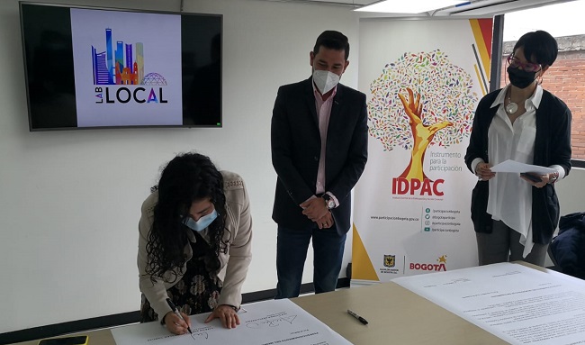 IDPAC realiza el primer laboratorio de innovación ciudadana en Bogotá