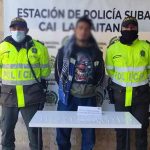 Se logra la captura de un sujeto por el delito de tráfico, fabricación y porte de estupefacientes en Sabana de Tibabuyes