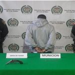 Policía Nacional logra la captura de tres hombres por porte ilegal de armas