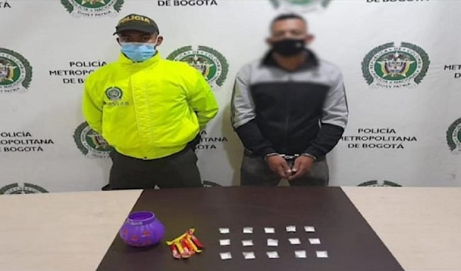 Capturado alias 'Conrado': expendía estupefacientes en calabazas de Halloween