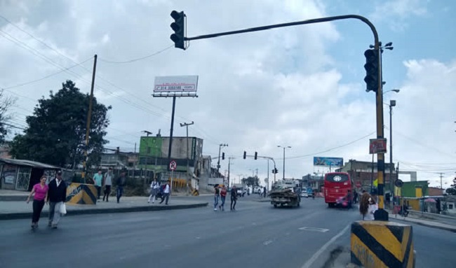 Semáforos de alta tecnología para el municipio de Soacha