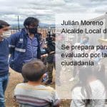 Julián Moreno Alcalde Local de Suba, se prepara para ser evaluado por la ciudadanía