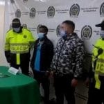 Dos presuntos extorsionistas fueron capturados por la Policía en Fontibón