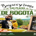 Boyacá se toma las plazas distritales de mercado de Bogotá