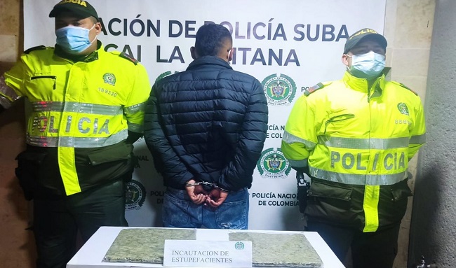 Duro golpe de la Policía de Suba al Microtráfico de estupefacientes