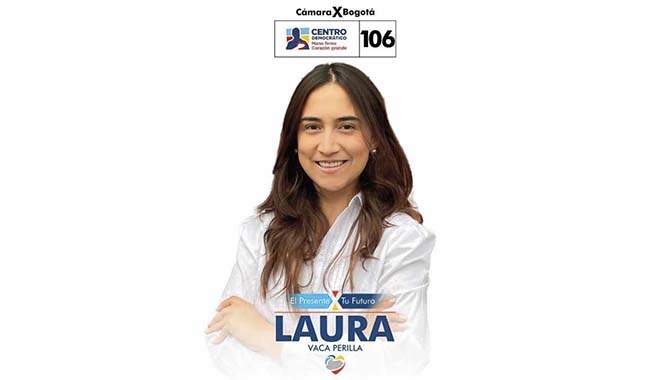 La familia, uno de los pilares de Laura Vaca, candidata a la Cámara de Representantes
