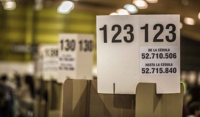 La Registraduría Nacional entrega detalles del censo electoral en Colombia y en el exterior para las elecciones de Congreso del próximo domingo