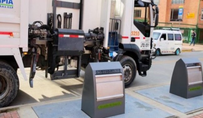 Suba estrena contenedores soterrados para mejorar la disposición de residuos en el espacio público