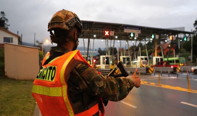 En Bogotá el Ejército Nacional puso en marcha el Plan Coraza de seguridad￼