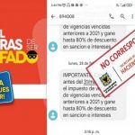 Circulan falsos mensajes sobre descuento en impuestos