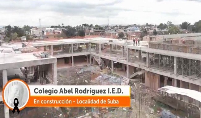 Colegio Abel Rodríguez en Suba solo se entregará en el 2023